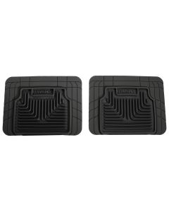 Husky Liners ® - Heavy Duty Black Custom 2nd Or 3rd Seat Floor Mats (52031)
