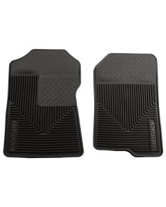 Husky Liners ® - Heavy Duty Black Custom Front Floor Mats (51021)