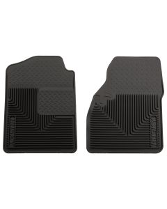 Husky Liners Heavy Duty Black Custom Front Floor Mats, Item Image