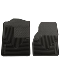 Husky Liners ® - Heavy Duty Black Custom Front Floor Mats (51041)