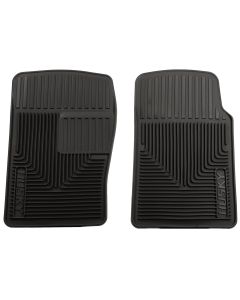 Husky Liners ® - Heavy Duty Black Custom Front Floor Mats (51091)