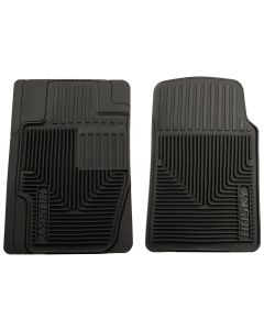Husky Liners ® - Heavy Duty Black Custom Front Floor Mats (51111)