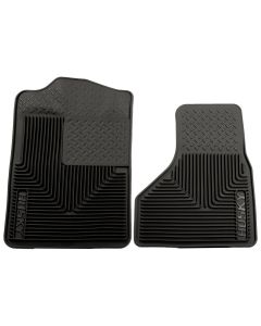 Husky Liners ® - Heavy Duty Black Custom Front Floor Mats (51201)