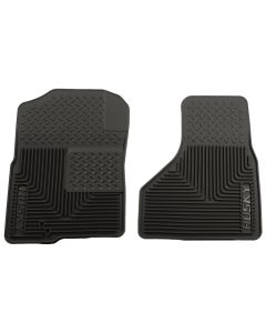 Husky Liners ® - Heavy Duty Black Custom Front Floor Mats (51221)