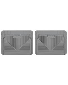 Husky Liners ® - Heavy Duty Grey Custom 2nd Or 3rd Seat Floor Mats (52022)