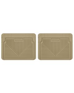 Husky Liners ® - Heavy Duty Tan Custom 2nd Or 3rd Seat Floor Mats (52023)
