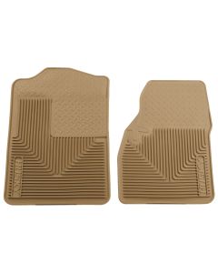 Husky Liners ® - Heavy Duty Tan Custom Front Floor Mats (51043)
