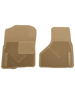 Husky Liners ® - Heavy Duty Tan Custom Front Floor Mats (51223)