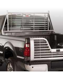 Husky Liners Silver Aluminum Contractors Rack Sunshade, In-Situation Image 1