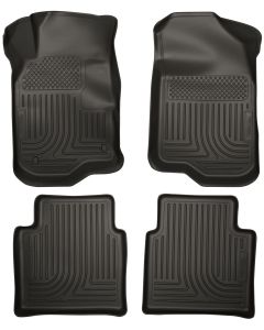 Husky Liners ® - WeatherBeater™ Black Custom Footwell Coverage Front and 2nd Seat Floor Liners (98111)
