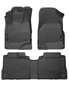 Husky Liners ® - WeatherBeater™ Black Custom Footwell Coverage Front and 2nd Seat Floor Liners (98131)