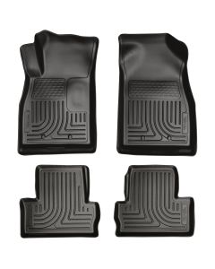 Husky Liners ® - WeatherBeater™ Black Custom Footwell Coverage Front and 2nd Seat Floor Liners (98181)