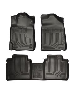 Husky Liners ® - WeatherBeater™ Black Custom Footwell Coverage Front and 2nd Seat Floor Liners (98511)