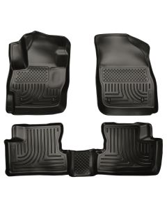 Husky Liners ® - WeatherBeater™ Black Custom Footwell Coverage Front and 2nd Seat Floor Liners (98631)