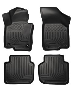 Husky Liners ® - WeatherBeater™ Black Custom Footwell Coverage Front and 2nd Seat Floor Liners (98681)
