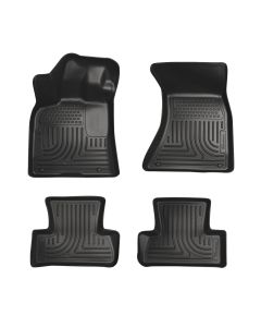 Husky Liners ® - WeatherBeater™ Black Custom Footwell Coverage Front and 2nd Seat Floor Liners (98821)