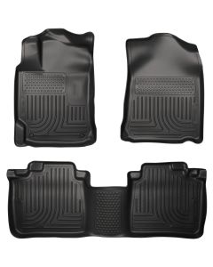Husky Liners ® - WeatherBeater™ Black Custom Footwell Coverage Front and 2nd Seat Floor Liners (98961)