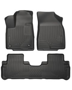 Husky Liners ® - WeatherBeater™ Black Custom Footwell Coverage Front and 2nd Seat Floor Liners (99601)