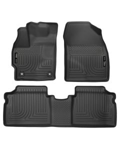 Husky Liners ® - WeatherBeater™ Black Custom Front and 2nd Seat Floor Liners (99511)