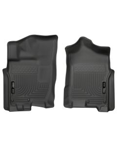 Husky Liners ® - WeatherBeater™ Black Custom Front Floor Liners (13601)