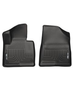 Husky Liners ® - WeatherBeater™ Black Custom Front Floor Liners (13851)