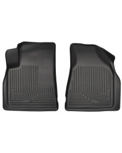 Husky Liners ® - WeatherBeater™ Black Custom Front Floor Liners (18211)