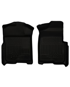 Husky Liners ® - WeatherBeater™ Black Custom Front Floor Liners (18331)