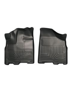 Husky Liners ® - WeatherBeater™ Black Custom Front Floor Liners (18851)