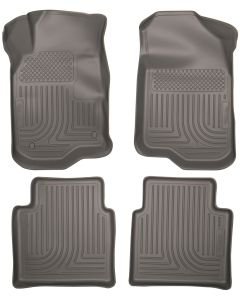 Husky Liners ® - WeatherBeater™ Grey Custom Footwell Coverage Front and 2nd Seat Floor Liners (98112)