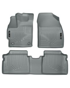Husky Liners ® - WeatherBeater™ Grey Custom Front and 2nd Seat Floor Liners (99512)