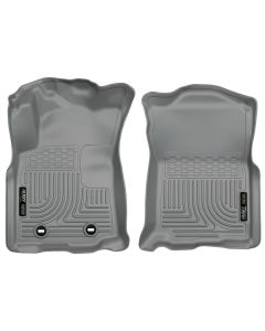 Husky Liners ® - WeatherBeater™ Grey Custom Front Floor Liners (13962)