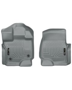Husky Liners ® - WeatherBeater™ Grey Custom Front Floor Liners (18362)