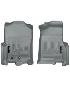Husky Liners ® - WeatherBeater™ Grey Custom Front Floor Liners (18372)
