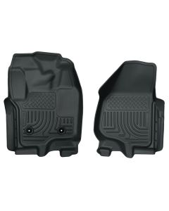 Husky Liners ® - WeatherBeater™ Grey Custom Front Floor Liners (18702)