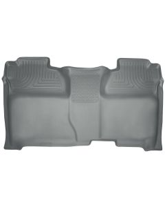 Husky Liners ® - WeatherBeater™ Grey Custom Full Coverage 2nd Seat Floor Liner (19232)