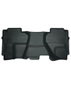 Husky Liners ® - WeatherBeater™ Grey Custom Full Coverage 2nd Seat Floor Liner (19242)