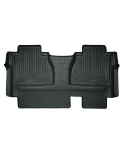 Husky Liners ® - WeatherBeater™ Grey Custom Full Coverage 2nd Seat Floor Liner (19562)
