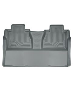 Husky Liners ® - WeatherBeater™ Grey Custom Full Coverage 2nd Seat Floor Liner (19582)