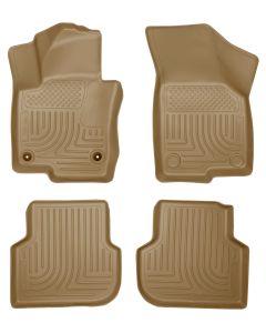 Husky Liners ® - WeatherBeater™ Tan Custom Footwell Coverage Front and 2nd Seat Floor Liners (98833)
