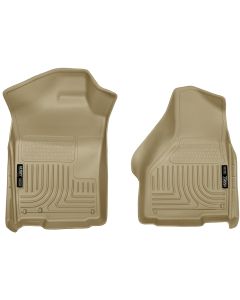 Husky Liners ® - WeatherBeater™ Tan Custom Front Floor Liners (18033)