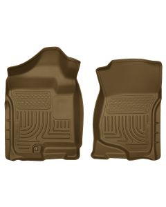Husky Liners ® - WeatherBeater™ Tan Custom Front Floor Liners (18203)