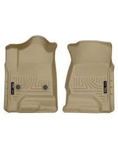 Husky Liners ® - WeatherBeater™ Tan Custom Front Floor Liners (18233)