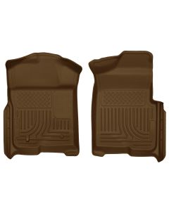 Husky Liners ® - WeatherBeater™ Tan Custom Front Floor Liners (18333)