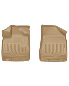 Husky Liners ® - WeatherBeater™ Tan Custom Front Floor Liners (18653)