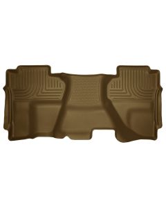 Husky Liners ® - WeatherBeater™ Tan Custom Full Coverage 2nd Seat Floor Liner (19243)