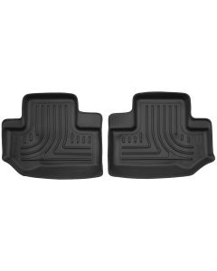 Husky Liners ® - X-act Contour™ Black Custom 2nd Seat Floor Liner (53581)