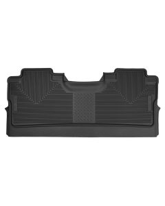 Husky Liners ® - X-act Contour™ Black Custom Footwell Coverage 2nd Seat Floor Liner (53471)