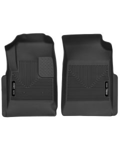 Husky Liners ® - X-act Contour™ Black Custom Front Floor Liners (53121)