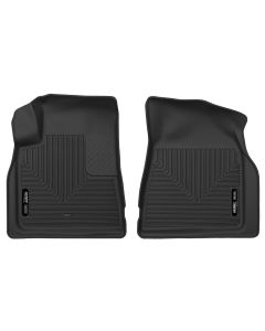 Husky Liners ® - X-act Contour™ Black Custom Front Floor Liners (53141)