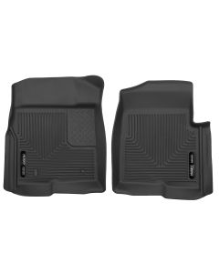 Husky Liners ® - X-act Contour™ Black Custom Front Floor Liners (53311)
